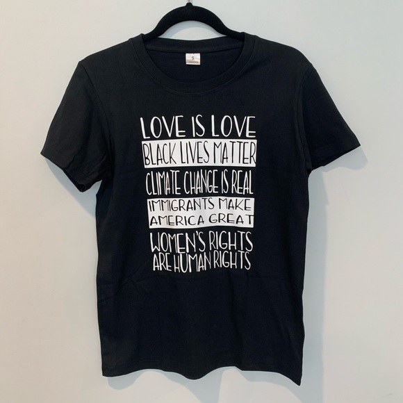 SALE! 🚨 Love is Love BLM Climate Liberal Top - Picture 2 of 3